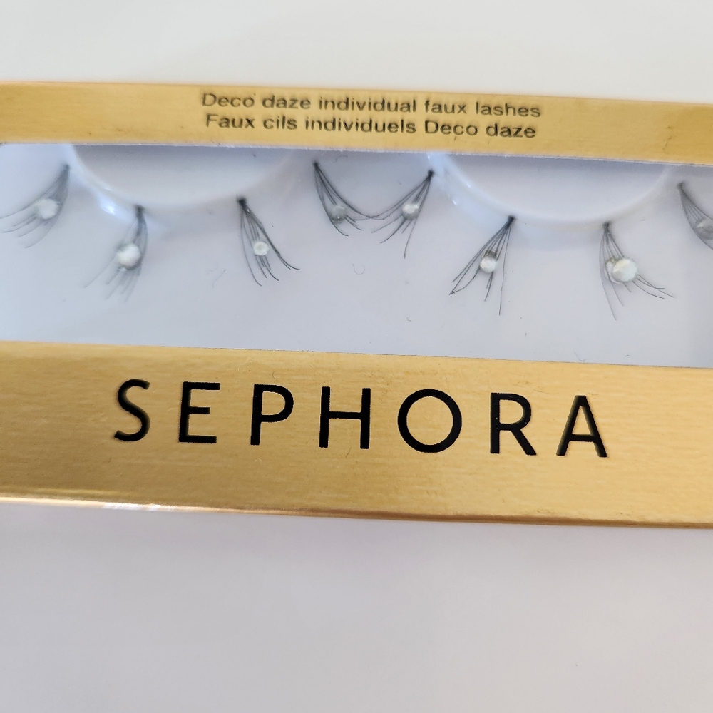 Sephora Collection Deco Daze Individual Faux Lashes Twinkle Rhinestone New - Picture 2 of 3